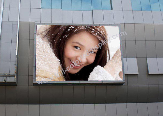 Front Service Outdoor Full Color Led Display Easy Maintenance 128*128dots