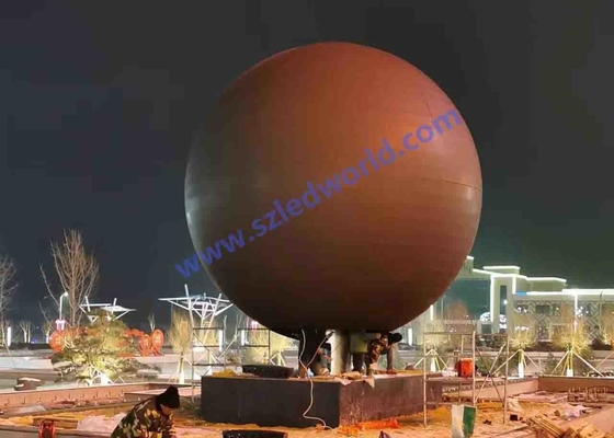 Custom Hanging LED Ball Screen Video Round Lantern Spherical Outdoor LED Display